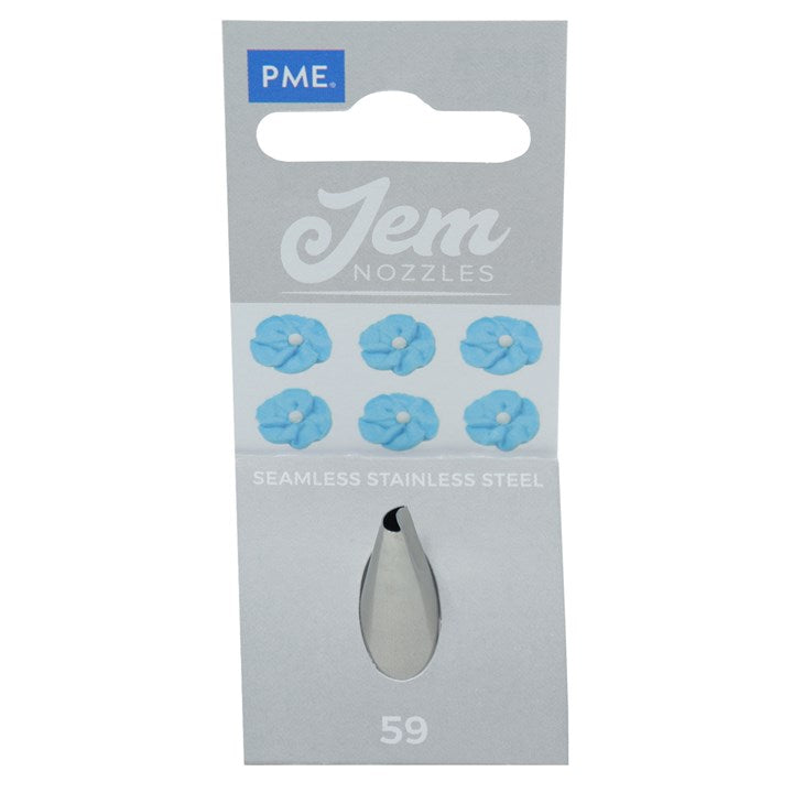 Piping Nozzle - PME/JEM No. 59 Small Petal / Ruffle