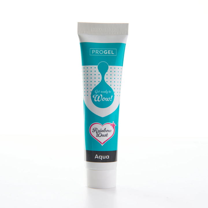ProGel Food Colouring Gel – Aqua (25g Tube)