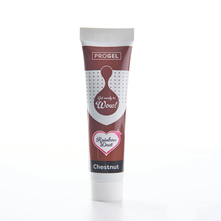 ProGel Food Colouring Gel – Chestnut (25g Tube)