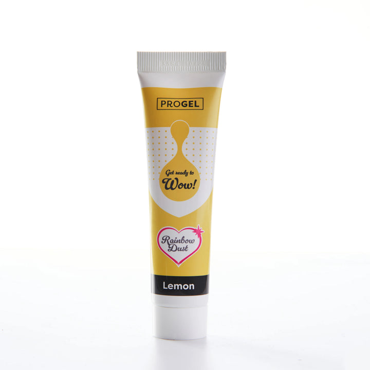 ProGel Food Colouring Gel – Lemon (25g Tube)