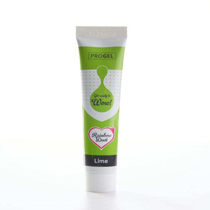 ProGel Food Colouring Gel – Lime (25g Tube)