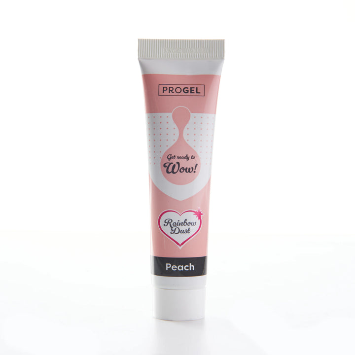 ProGel Food Colouring Gel – Peach (25g Tube)