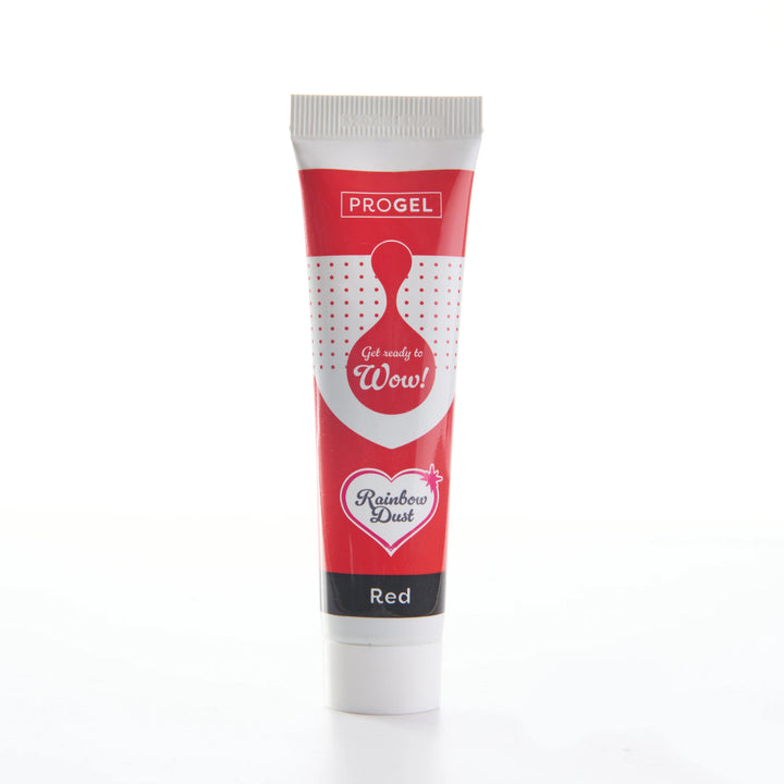 ProGel Food Colouring Gel – Red (25g & 100g Tubes)