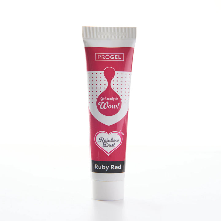 ProGel Food Colouring Gel – Ruby (25g Tube)