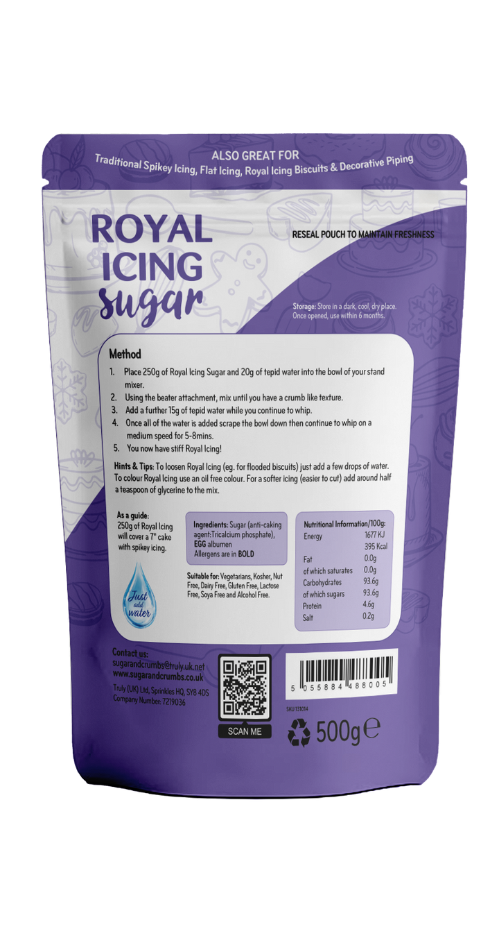 Royal Icing Mix - Expected to be Available from 6th October.