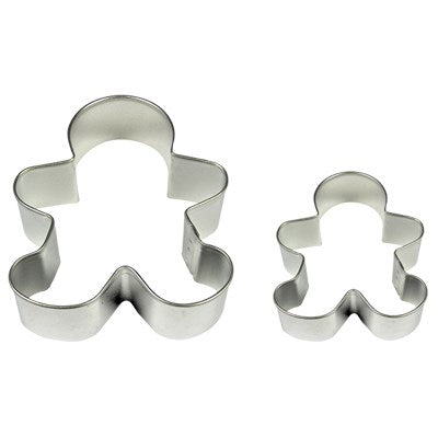 Cutters - Stainless Steel Cutters - Gingerbread - Set of 2