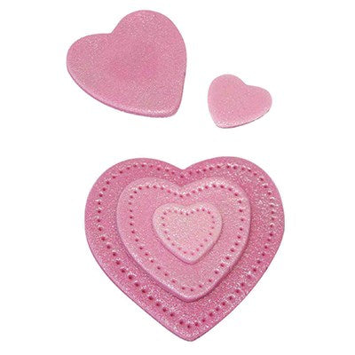 Cutters - Stainless Steel Cutters - Heart Set of 3