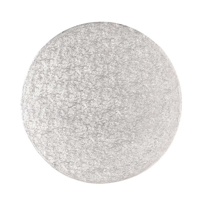 Round - Cake Card - Cut Edge - Silver Fern (1.8mm Thick)