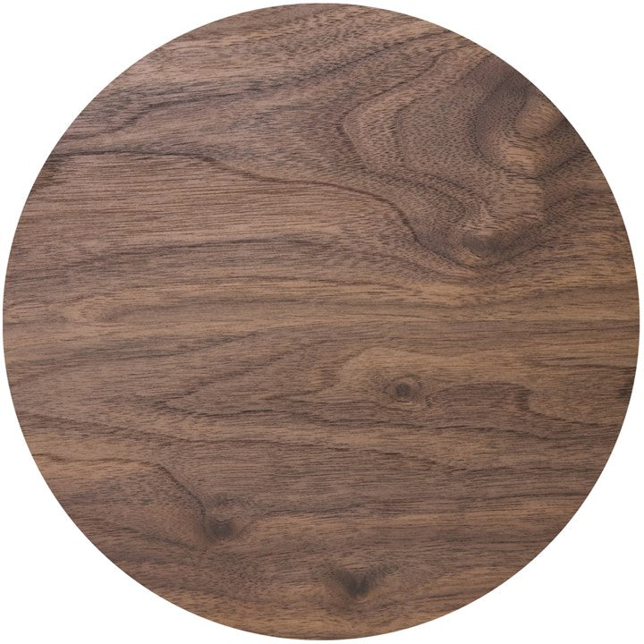 Round Masonite Cake Board - Wood Effect