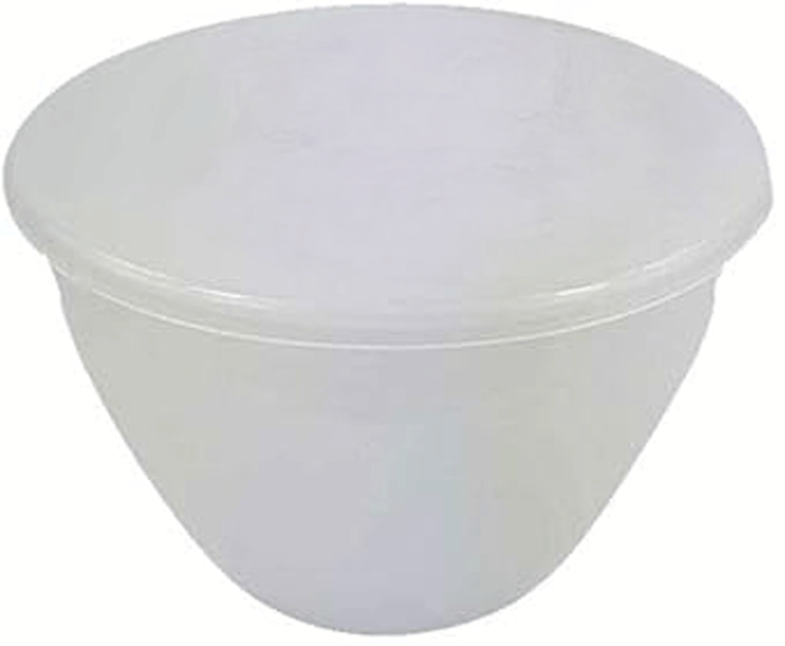 Bakeware - White Pudding Basins with Lids x 4