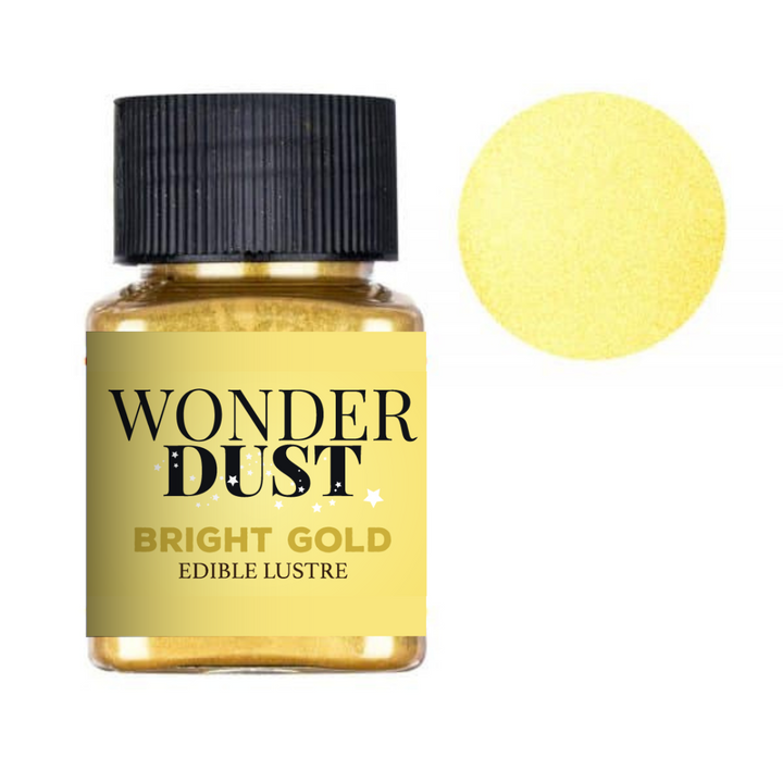 WonderDust Edible Lustre Bright Gold 5g