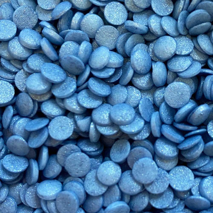 Confetti - Shimmer - Indigo Blue