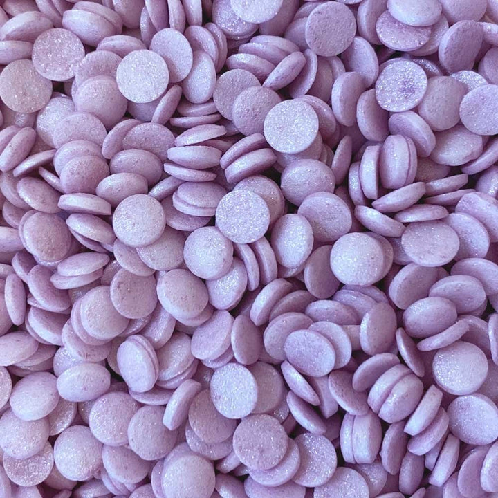 Confetti - Shimmer - Pastel Aubergine