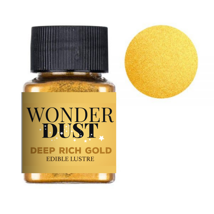 WonderDust Edible Lustre Deep Rich Gold 5g