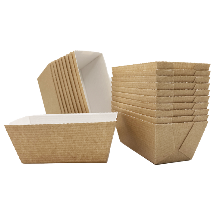 Baking Cases - Mini Loaf Case x 20