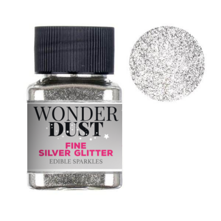 Wonder Dust - Sparkles - Silver Glitter - Fine 5g