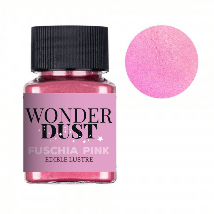 WonderDust Edible Lustre Fuchsia Pink 5g