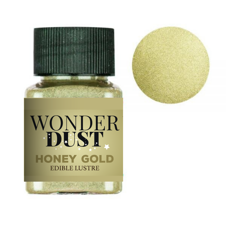 WonderDust Edible Lustre Honey Gold 5g