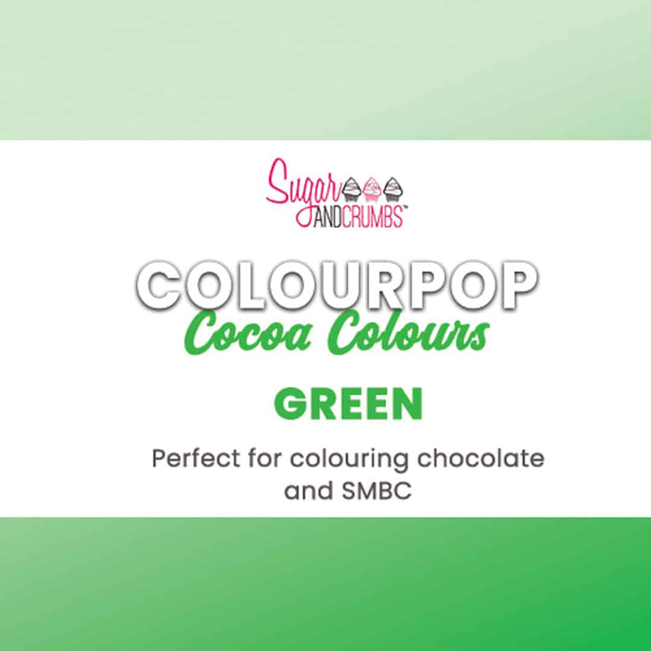Colour Pop Oil Based Cocoa Colours – Green (20ml)