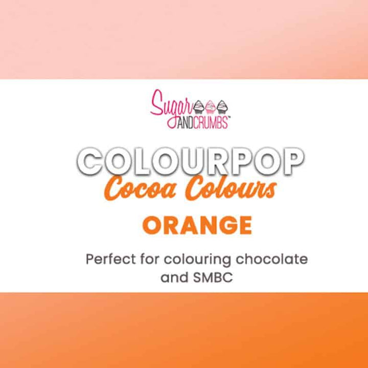 Colour Pop Oil Based Cocoa Colours – Orange (20ml)