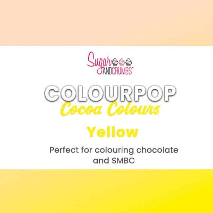 Colour Pop Oil Based Cocoa Colours – Yellow (20ml)