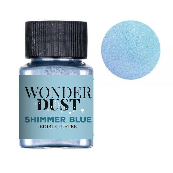 WonderDust Edible Lustre Shimmer Blue 5g