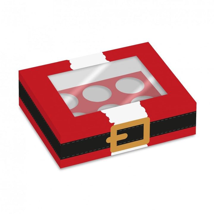 Cupcake Boxes - Simply Making Santa Cupcake Box