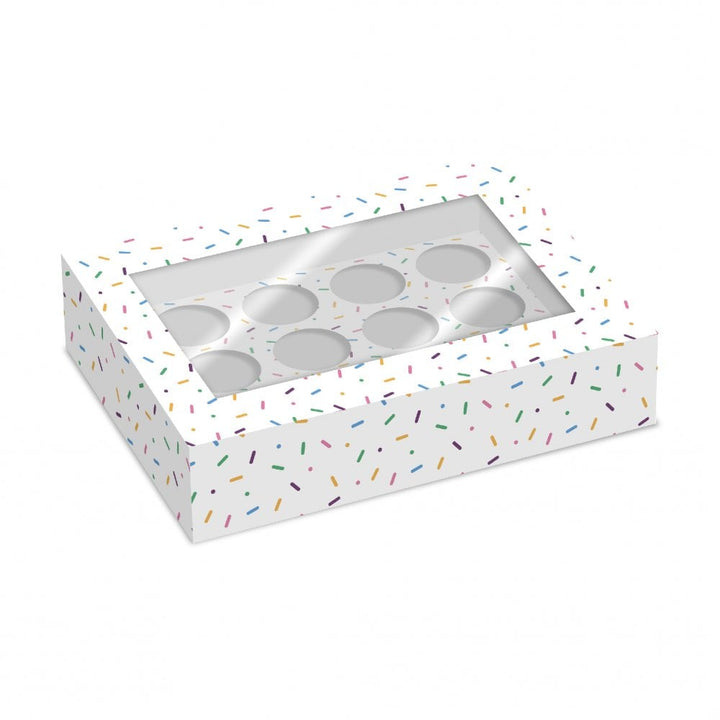 Sprinkles Cupcake Boxes - Pack of 2 - Holds 6 or 12 Cupcakes