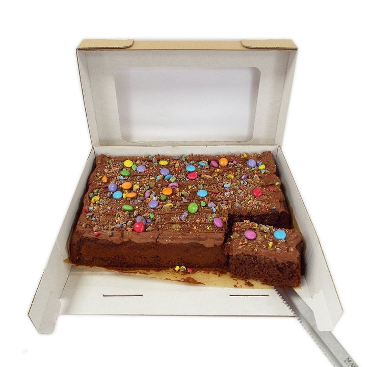 Tray Bake Box with Window Lid  12" x 8"