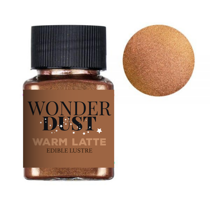 WonderDust Edible Lustre Warm Latte 5g