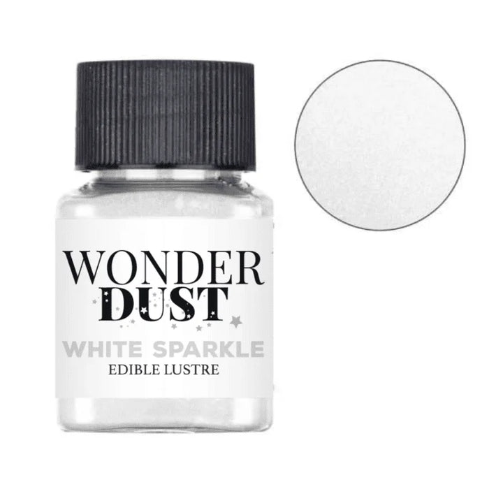 WonderDust Edible Lustre White Sparkle 5g