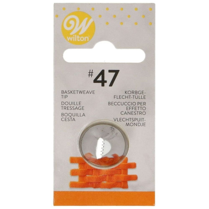 Piping Nozzle - Wilton No. 47 Basketweave