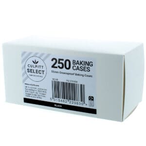 250 x Baking Cases - Black