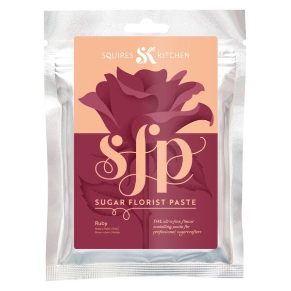 Florist Paste - Cyclamen (Ruby) - 100g