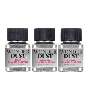 Sparkles - Silver Glitters - Set of 3