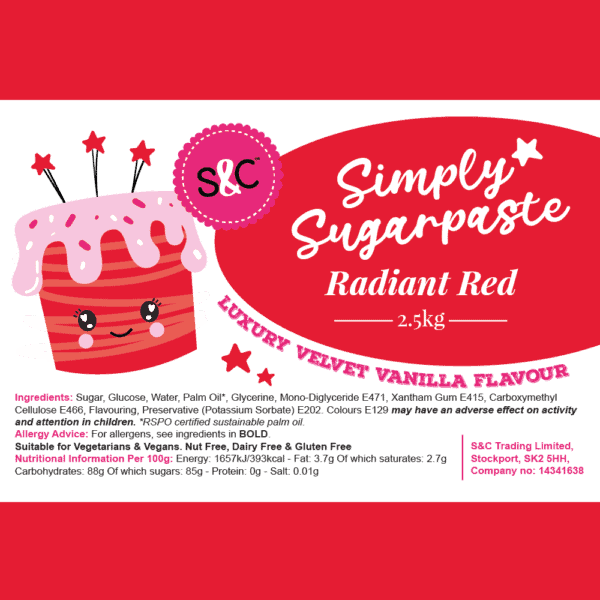 2.5kg - Radiant Red
