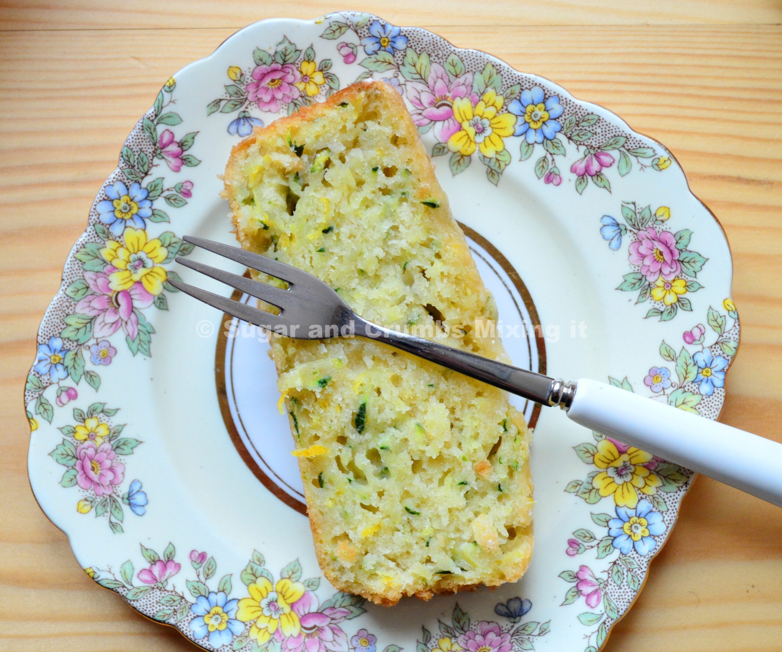 Courgette Lemon Drizzle Cake