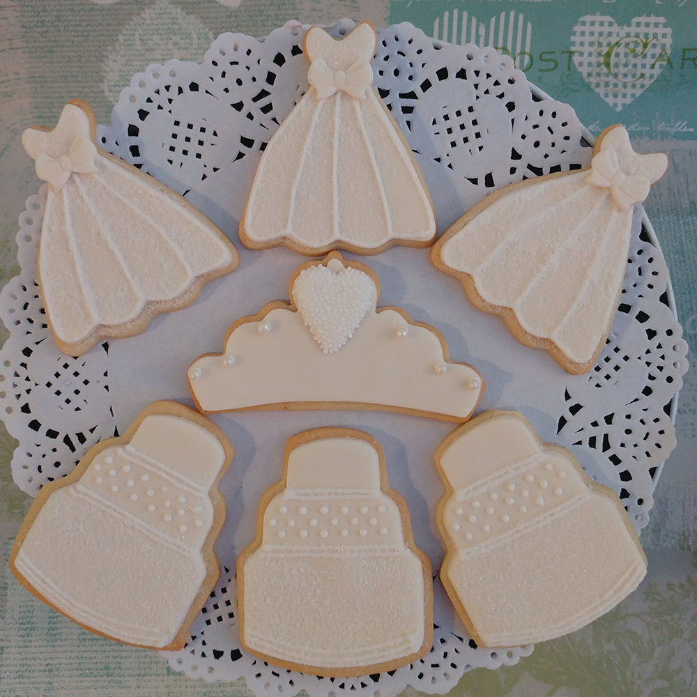 Iced Wedding Biscuits