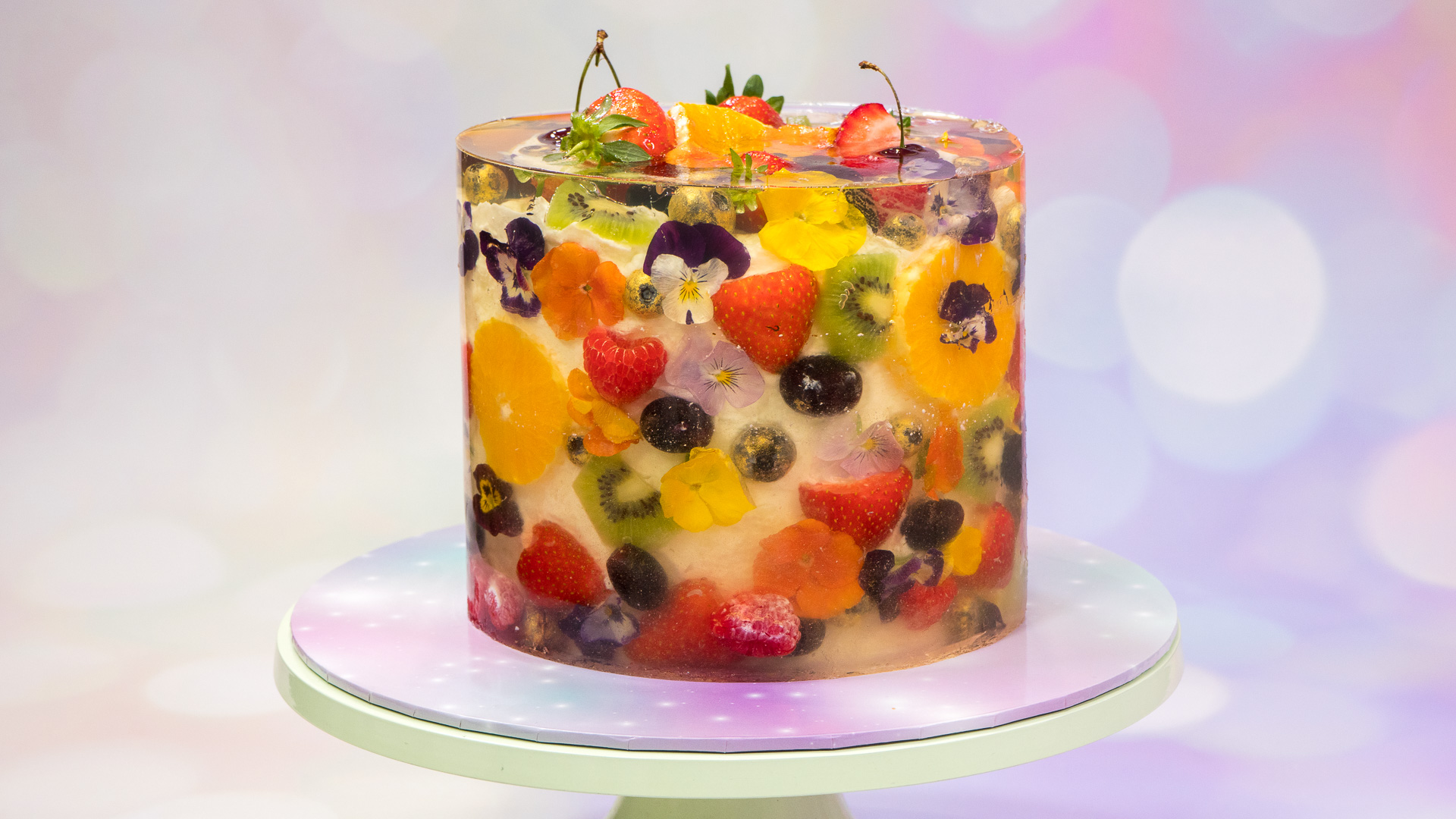 Jelly Fruit Cake