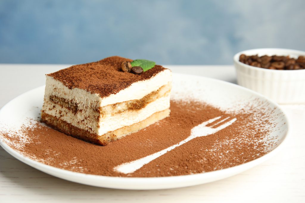 Vanilla Late Tiramisu