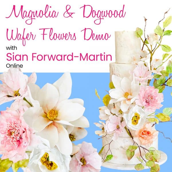 Magnolia & Dogwood Wafer Flowers - Siân Forward-Martin - Online