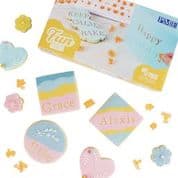 Fun Fonts Upper & Lowercase Lettering Stamps 52 Pieces Collection 2