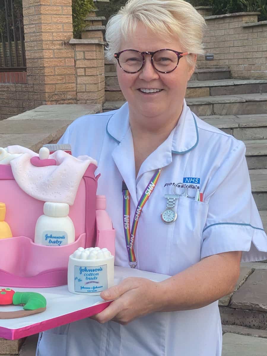Baby Changing Bag Cake - Julie Rogerson - Online