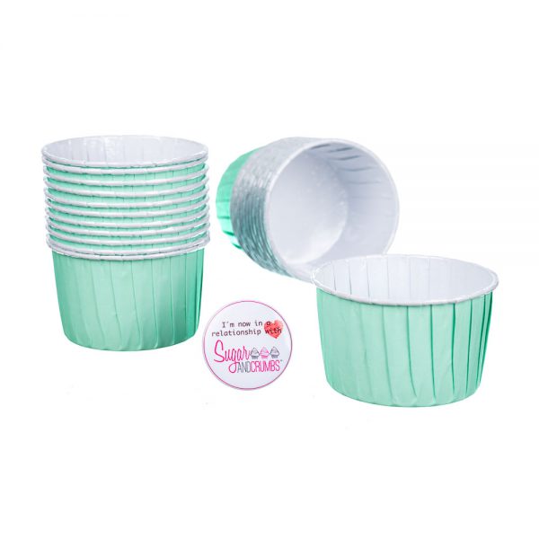 Baked with Love Baking Cups AQUA Pack of 24