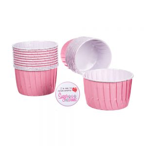 Baked with Love Baking Cups PINK Pack of 24