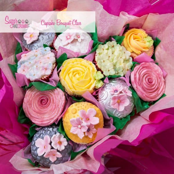 Carol's Cupcake Bouquets - 13 Classes Online