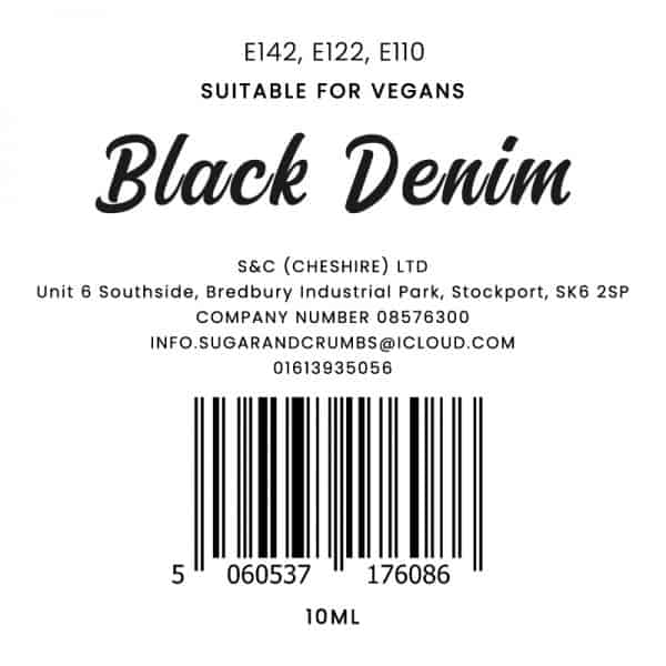 Deep Colour - Liquid Activated - Black Denim 10ml