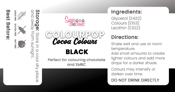 Colour Pop - Oil Base - Cocoa Colours - Black.a