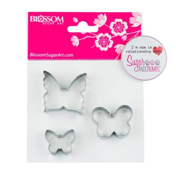 Blossom Sugar Art - Butterfly Set of 3 Cutters
