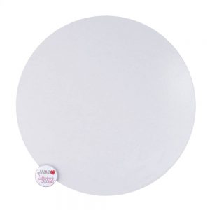 Masonite Cake Board Round WHITE 12 Inch